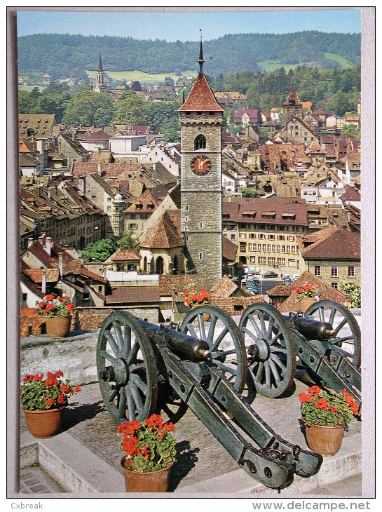 Schaffhausen, Altstadt Mit Kirche St. Johann Vom Munot Aus - Sonstige & Ohne Zuordnung