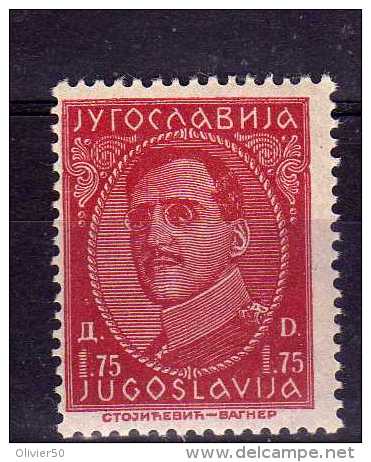 Yougoslavie (1934) - "Alexandre Ier" Neuf** - Neufs