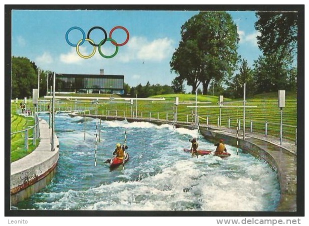 AUGSBURG Olympische KANU-SLALOMSTRECKE 1972 - Aviron