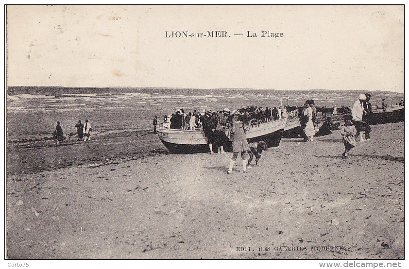 Lion Sur Mer 14 - Plage - Edition Des Galeries Modernes - Autres & Non Classés