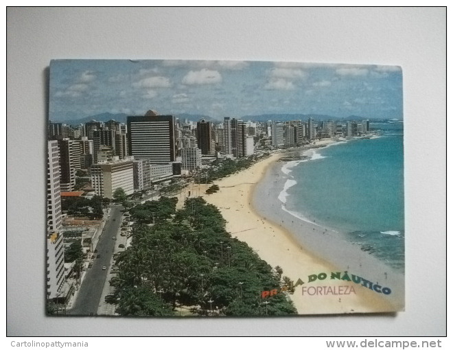 STORIA POSTALE FRANCOBOLLO COMMEMORATIVO Brasile Fortaleza Cearà Beira Mar Avenue - Fortaleza