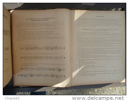 Livre Conservatoire De L'instrumentaliste. Méthode Complète De La Clarinette. Par H. KLOSE - 1901 - Etude & Enseignement