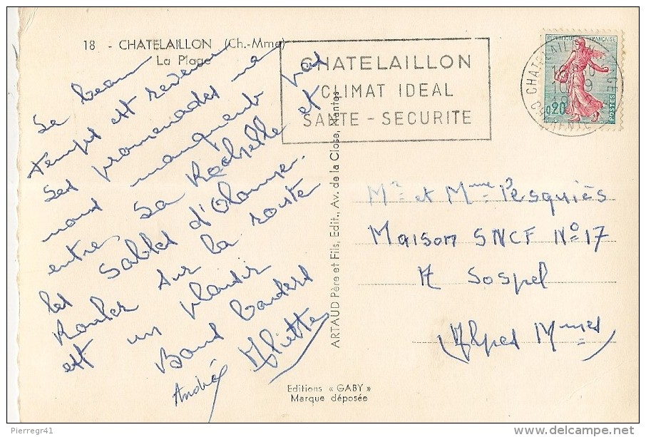 CPA-1960--17-CHATELAILLON-LA PLAGE-TBE - Châtelaillon-Plage