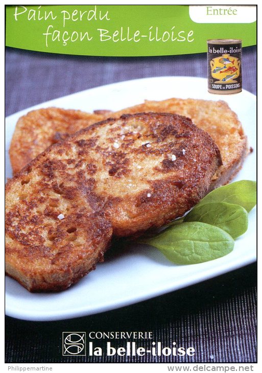 Pain Perdu Façon Belle-iloise - Küche & Rezepte