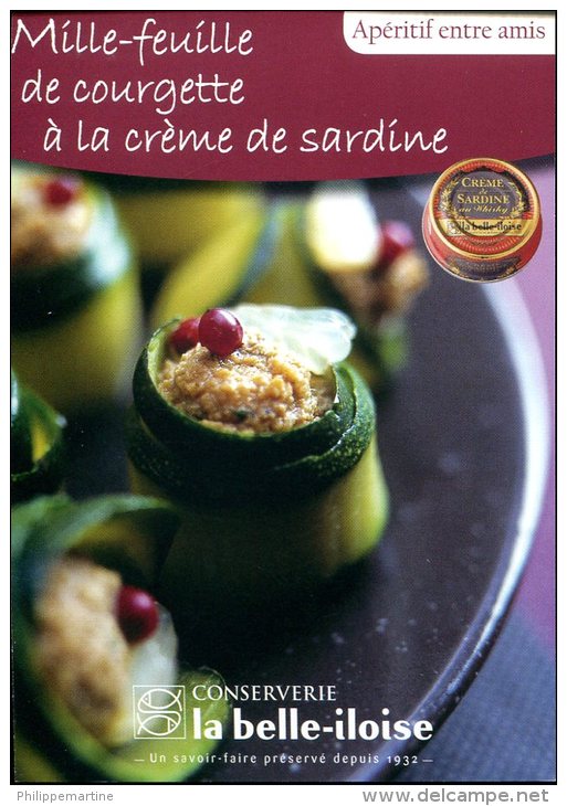 Mille-feuille De Courgette à La Crème De Sardine - Küche & Rezepte