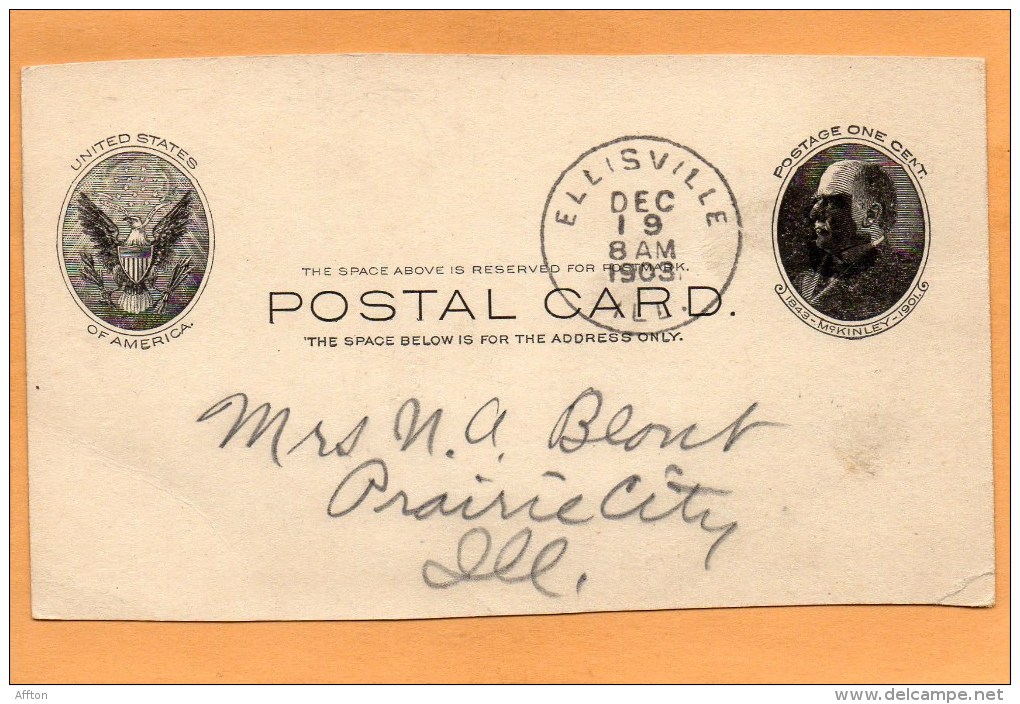 United States 1903 Card Mailed - 1901-20