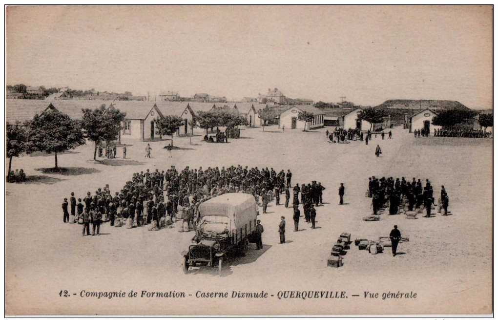 Compagnie De Formation  Caserne Dixmude Querqueville Vue Generale - Autres & Non Classés