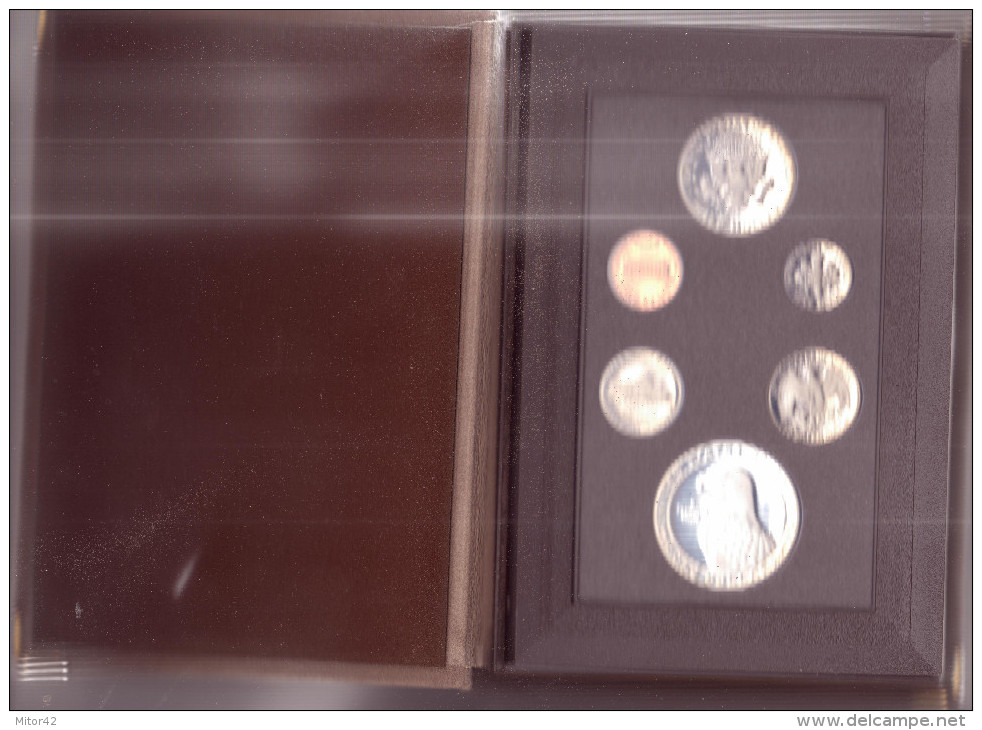 U.S.A.-Monete Olimpiadi 1983 Fondo Specchio-Proof-Rara Zecca Di S. Francisco-6 Valori In Cofanetto - Altri – America