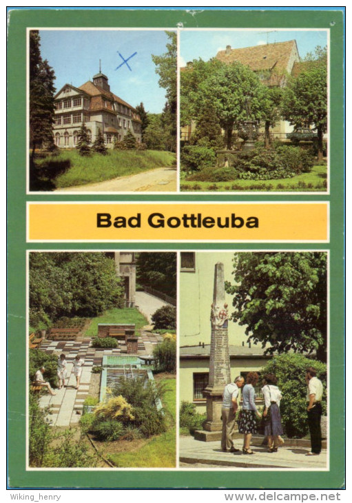 Bad Gottleuba Berggießhübel - Mehrbildkarte 8 - Bad Gottleuba-Berggiesshuebel