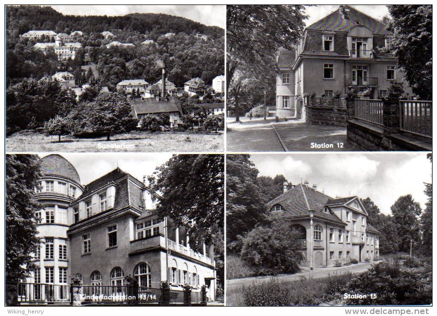 Bad Gottleuba Berggießhübel - S/w Klinik Sanatorium 3 - Bad Gottleuba-Berggiesshuebel