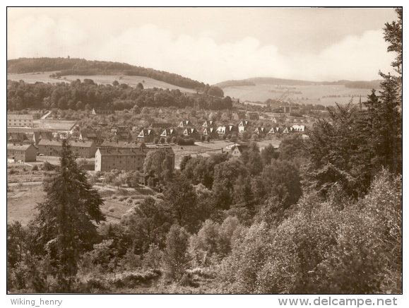 Bad Gottleuba Berggießhübel - S/w Ortsansicht 1 - Bad Gottleuba-Berggiesshuebel