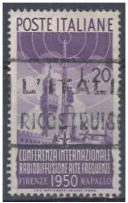 ITALIA REPUBBLICA - US 1950 (CATALOGO N.° 623) (882) - 1946-60: Usati