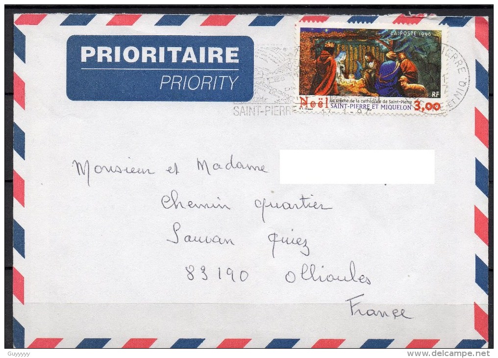 Saint Pierre Et Miquelon - 1997 - Lettre - Yvert N° 638 - Cartas & Documentos