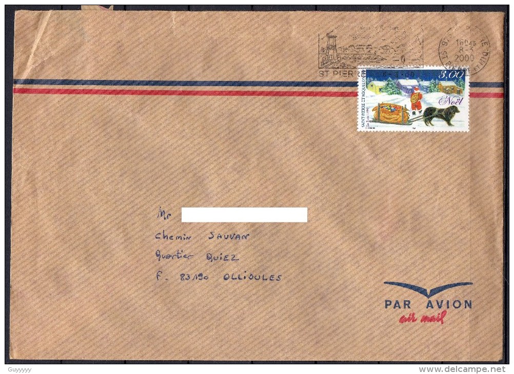 Saint Pierre Et Miquelon - 2000 - Lettre - Yvert N° 685 - Briefe U. Dokumente