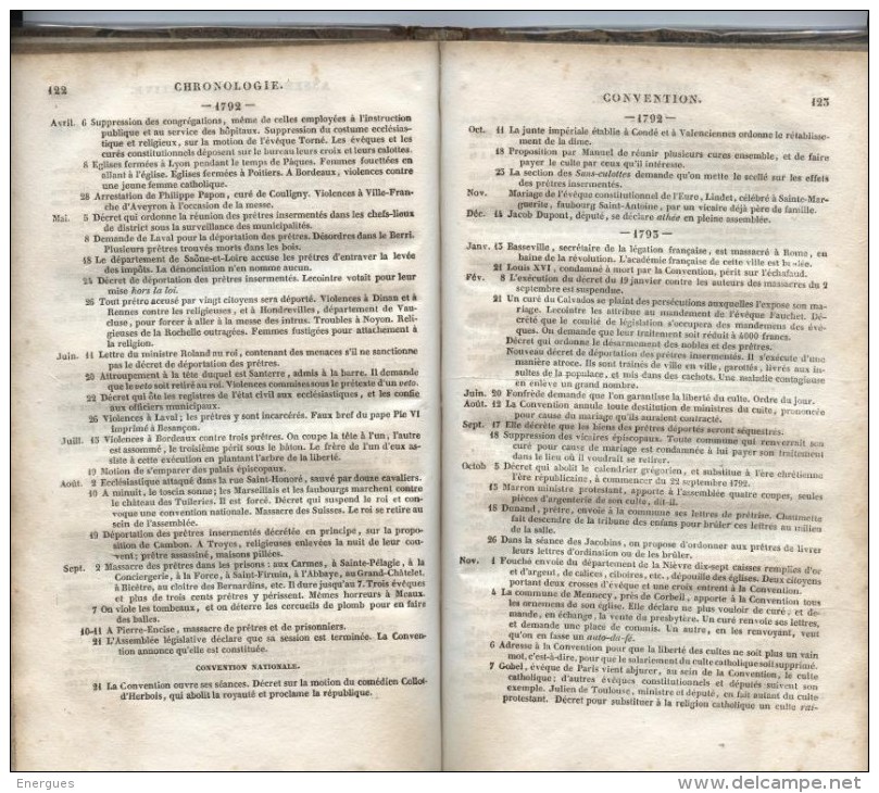 Dictionnaire Historique,1833, Feller, Pérennès,Eglise, Antiquité,moderne,Révolution,214 Pages; Format, 12 X19 Cm - Dictionnaires