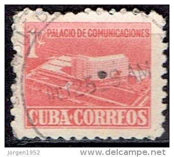 CUBA # STAMPS FROM YEAR 1957 STANLEY GIBBONS 584 - Gebruikt