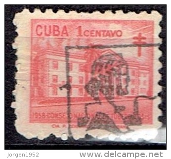 CUBA # STAMPS FROM YEAR 1958 STANLEY GIBBONS 897 - Oblitérés