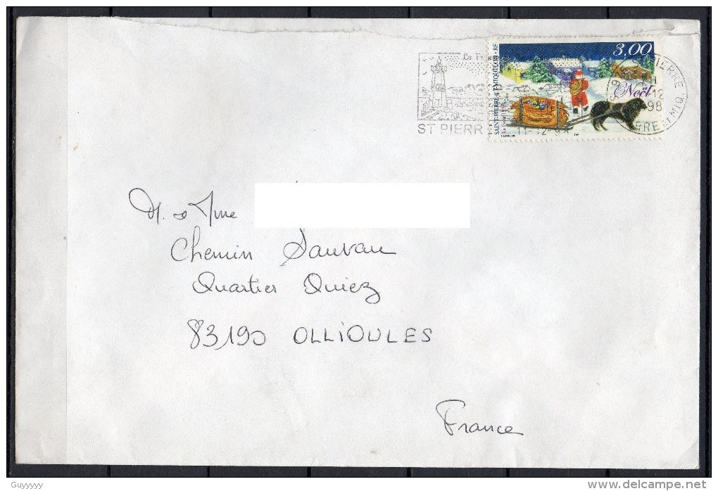 Saint Pierre Et Miquelon - 1998 - Lettre - Yvert N° 685 - Cartas & Documentos