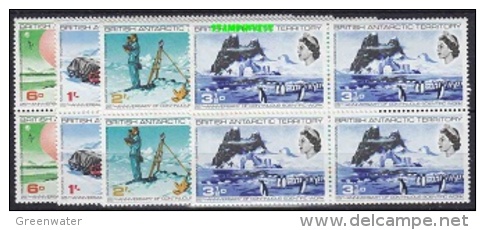 British Antarctic Territory 1969 Scientific Works 4v  Bl Of 4 ** Mnh (20748) - Neufs