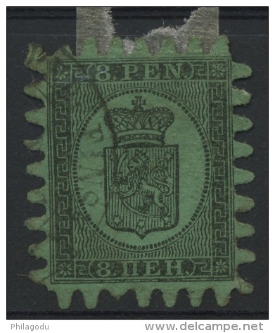 1866   Finlande  6 Ø  Cote 225 Euros  TRES BONNE DENTELURE - Ungebraucht