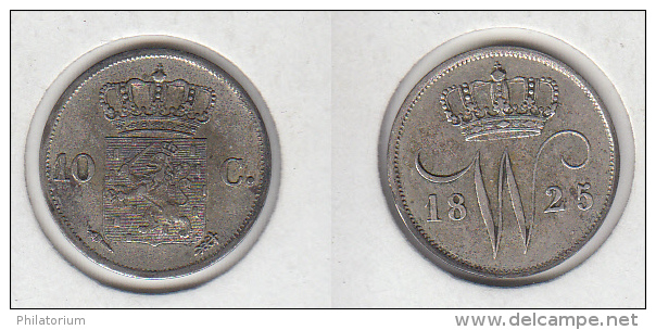 Pays Bas 10 Cent 1825  Nederland  10c  Utrecht - 1815-1840 : Willem I