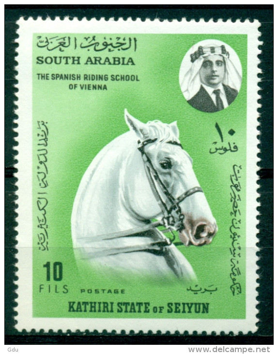 Sud Arabie /  Soth Arabia( Etat De Seiyun) Mnh*** - Chevaux