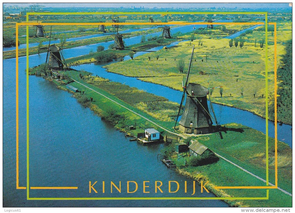 ROTTERDAM:KINDERDIJK ,WINDMILLS,POSTCARD FOR COLLECTION,VERY SHAPE,UNUSED.THE NETHERLANDS - Kinderdijk