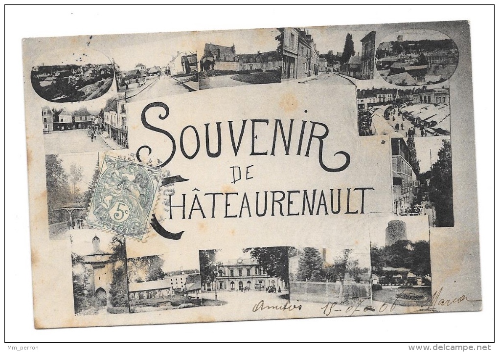 (3294-37) Chateaurenault - Souvenir De Chateaurenault - Autres & Non Classés