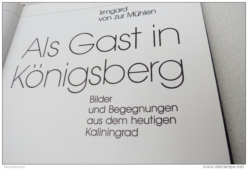 Irmgard Von Zur Mühlen "Als Gast In Königsberg" Bilder Und Begegnungen Aus Dem Heutigen Kaliningrad - Sonstige & Ohne Zuordnung