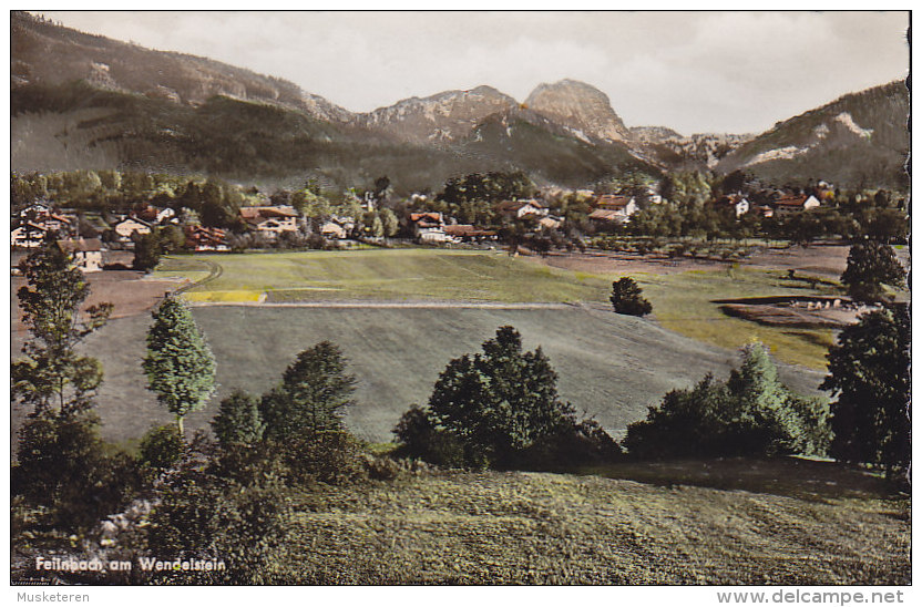 Germany PPC Feilnbach Am Wendelstein FEILNBACH 1958 Echte Real Photo Véritable Vera (2 Scans) - Rosenheim