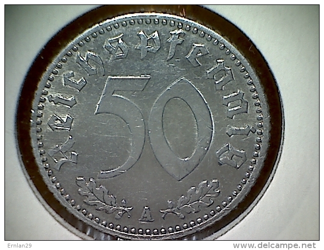 Allemagne 50 Reichspfennig 1935 A - 50 Reichspfennig