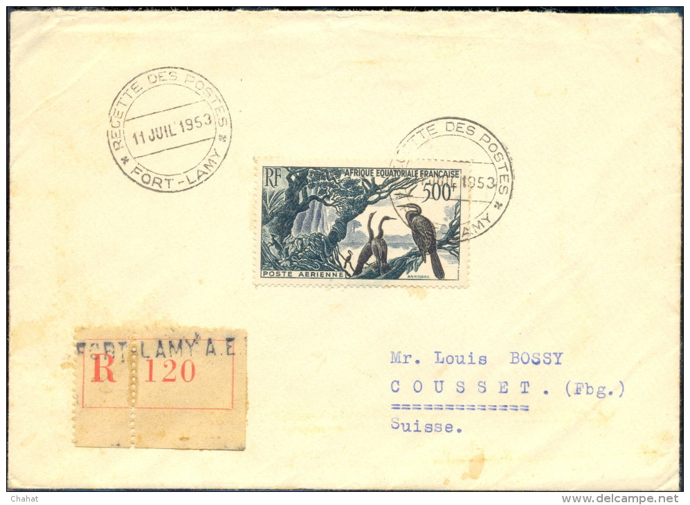 DN-51-MARINE BIRDS-FRENCH EQUATORIAL AFRICA-1953-DELUXE PROOF,PERF OVPT, IMPERF STAMP, COVER Etc-MNH