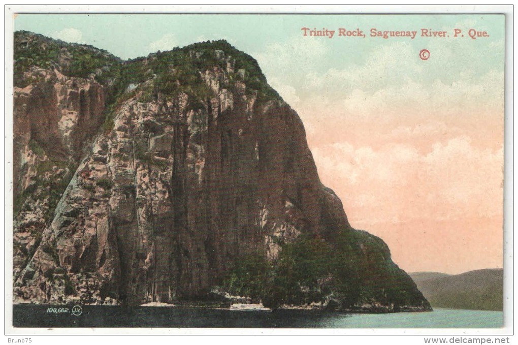 Trinity Rock, Saguenay River, P. Que. - Saguenay