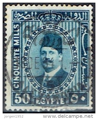 EGYPT  # STAMPS FROM YEAR 1927  STANLEY GIBBONS 166a - Usados