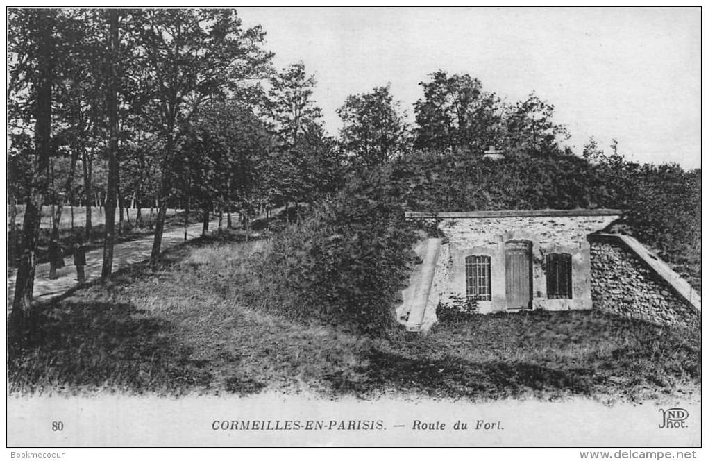 95    CORMEILLES  EN PARISIS   ROUTE DU FORT  80 - Cormeilles En Parisis