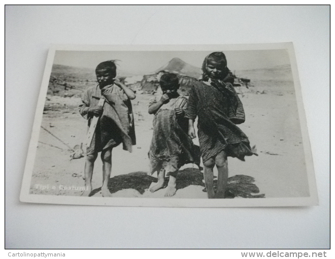 TIPI E COSTUMI BAMBINI FOTOGRAFICA TENDE BEDUINE - Africa