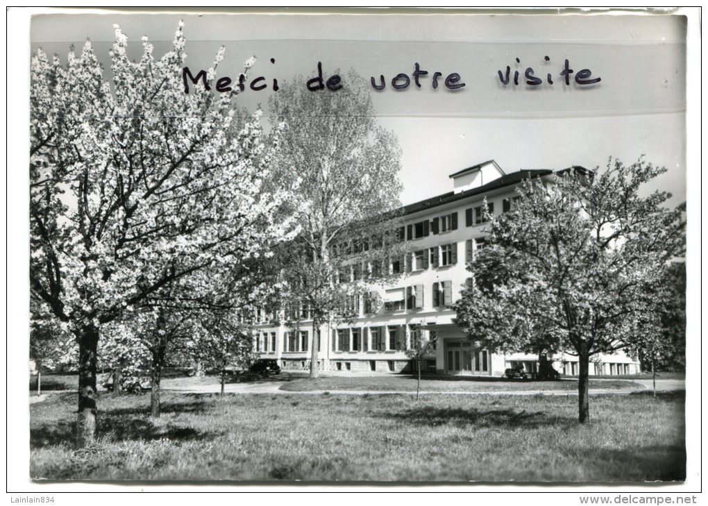 - 735 -  La SARRAZ, Hôpital De St-Loup, Splendide, écrite, 1960, Grand  Format, TBE, Glacée, TBE, Scans. - La Sarraz