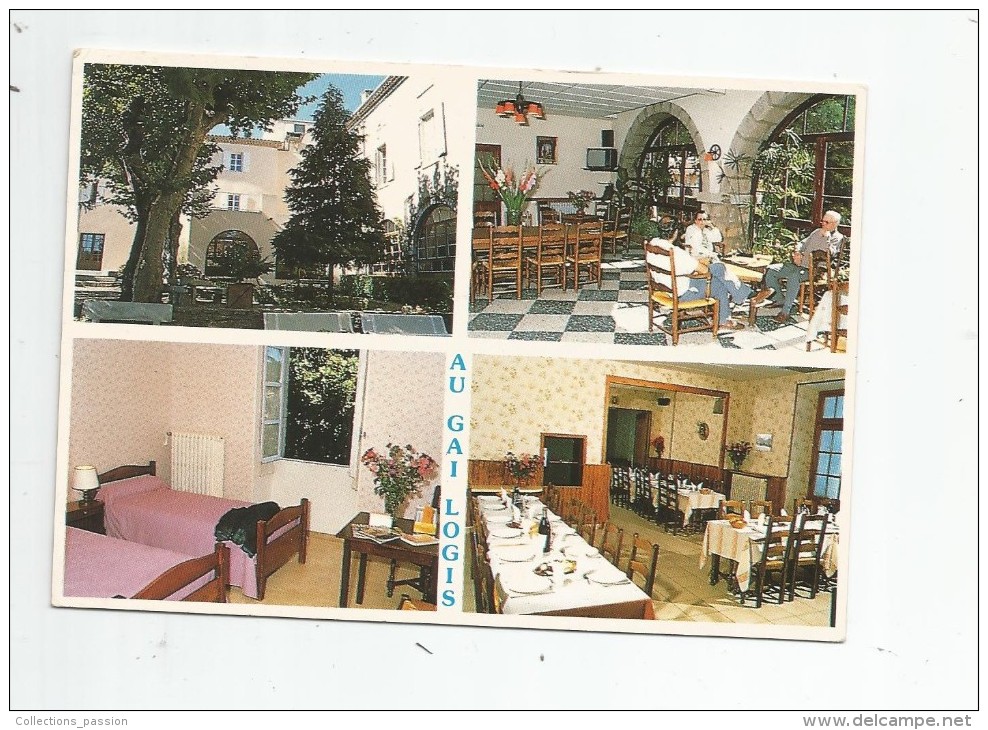 Cp , Commerce , Restaurant , CAP FRANCE , Relais AU GAI LOGIS , 07 , LAURAC EN VIVARAIS , Vierge , Ed : Pignol 4288 - Ristoranti