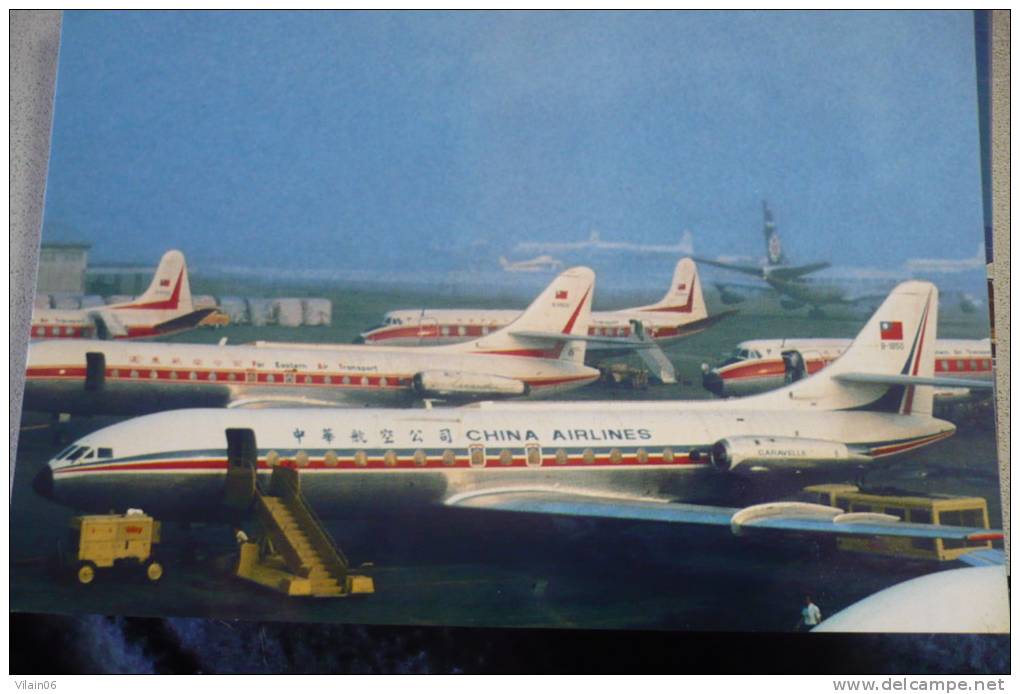 CHINA AIRLINES  CARAVELLE 3    B 1850 - 1946-....: Moderne