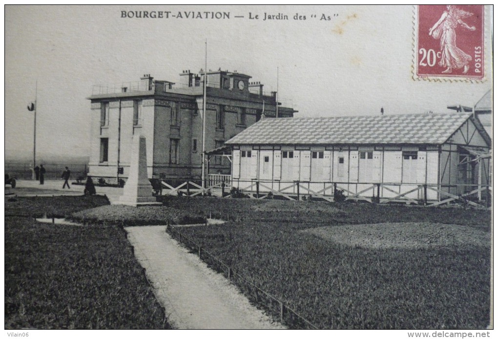 AIRPORT/ AEROPORT/ FLUGAFEN        LE BOURGET   LE JARDIN DES AS - Aérodromes