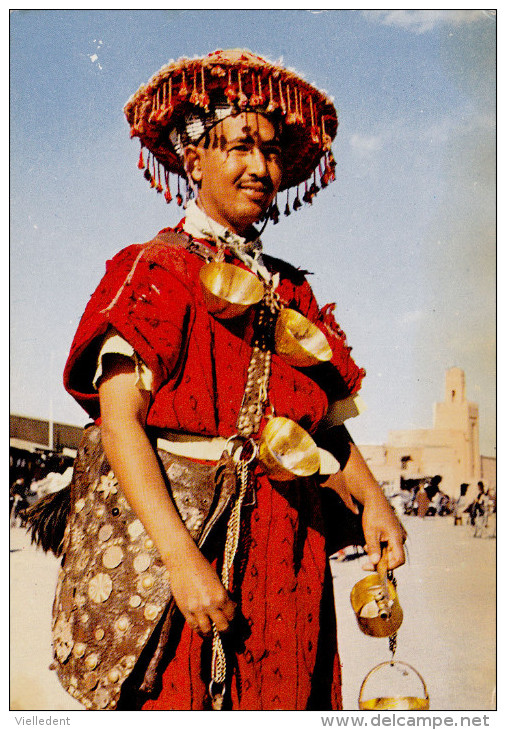 MAROC PITTORESQUE - Un Porteur D'eau - Carte TBE -  Scans - África