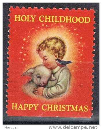 Viñeta Infancia Misionera HOLY CHILDHOOD, Happy CHRISTMAS  ** - Otros & Sin Clasificación