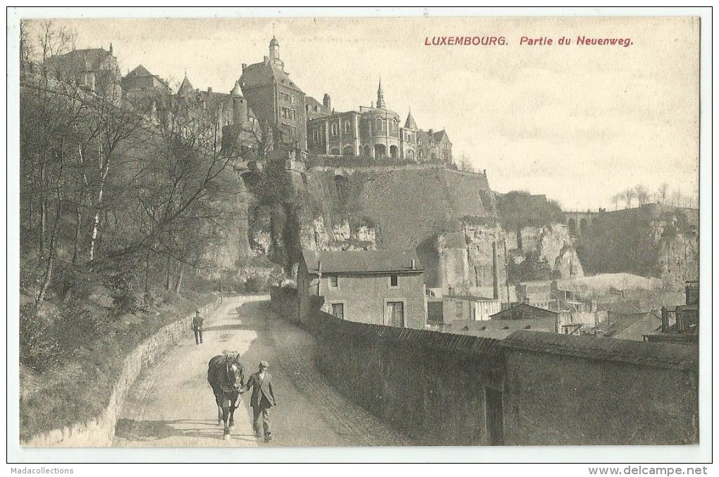 LUXEMBOURG - Partie Du Neuenweg  - Cheval - Lussemburgo - Città