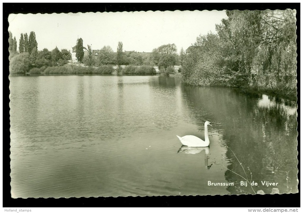 BRUNSSUM * VIJVER *  LIMBURG  * ANSICHTKAART * CPA *  (3572D) - Brunssum