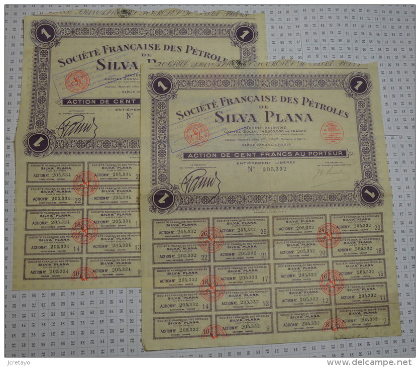 2 Bonds Silva Plana - Petrolio