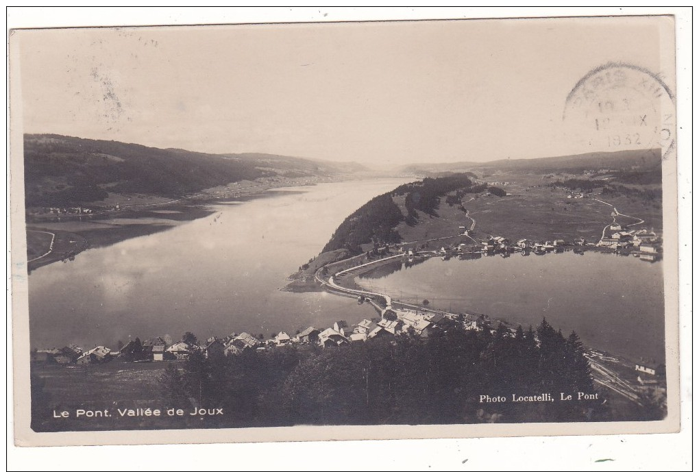 Le  Pont.  -  Vallée  De  Joux.  (carte Photo) - Altri & Non Classificati