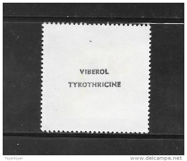 Pub26-Publicité Au Verso Viberol Tyrothricine Sur Timbre De Mongolie N°249 Obl - Autres & Non Classés