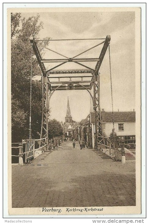 Leidschendam-Voorburg (Pays-Bas) Kerkbrug-Kerkstraat - Leidschendam