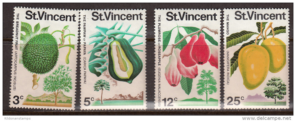 St. Vincent 1972 Mint No Hinge, Sc# 333-336 - St.Vincent (...-1979)