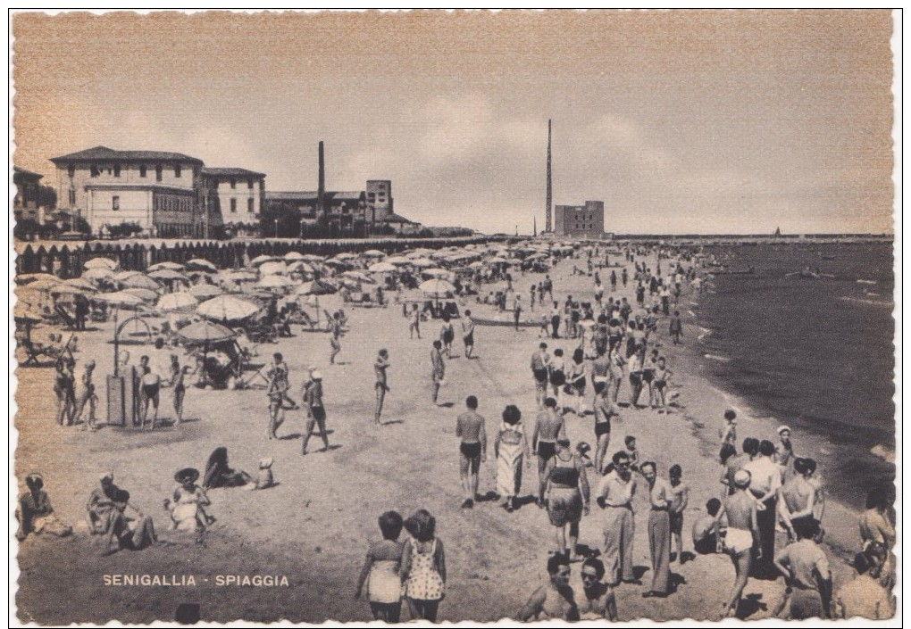 551 - SENIGALLIA SPIAGGIA ANNI 30 ANIMATISSIMA - Senigallia